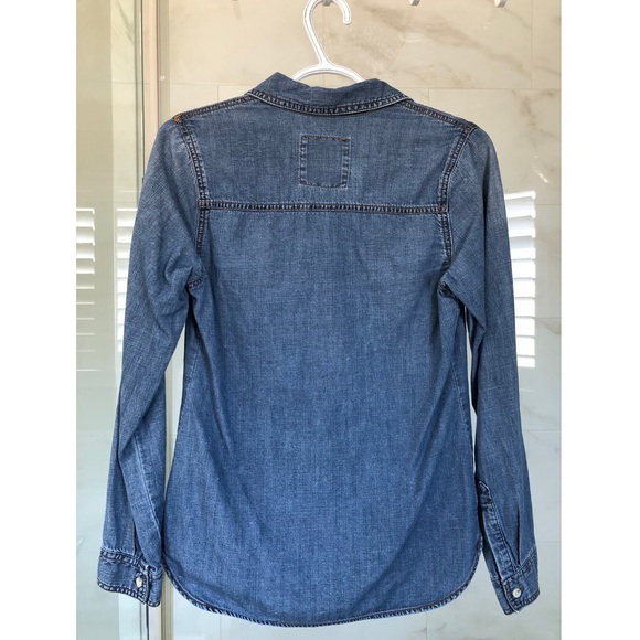 Blue Jean Button Down - Picture 2 of 4